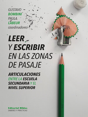 cover image of Leer y escribir en las zonas de pasaje